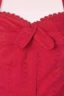 Timeless Raven Playsuit In Rood><noscript><img width=