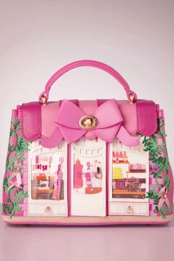 Vendula Ribbons And Bows Haberdashery Mini Handtas In Roze>Vrouwen Tassen