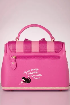 Vendula Ribbons And Bows Haberdashery Mini Handtas In Roze><noscript><img width=