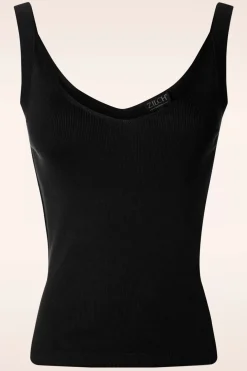 Zilch Sadie Top In Zwart>Vrouwen Tops