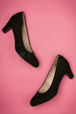 Tamaris Sally Suedine-Pumps In Zwart>Vrouwen Pumps