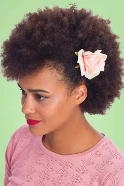 Banned Retro Scented Love Flower Haarclip In Blush>Vrouwen Haaraccessoires