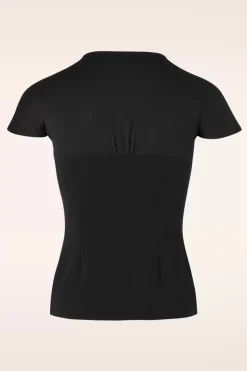 Banned Retro She Who Dares-Topje In Zwart><noscript><img width=