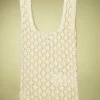 Compania Fantastica Small Crochet Tas In Creme>Vrouwen Tassen