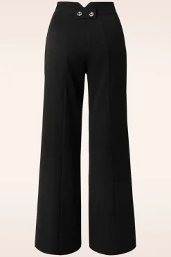 Banned Retro Stay Awhile Broek In Zwart><noscript><img width=