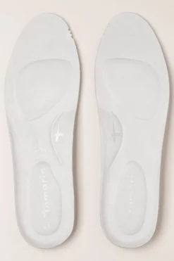 Tamaris Steffi Lederen Sneakers In Wit><noscript><img width=