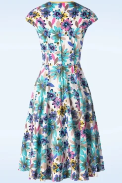 Banned Retro Summer Bee Swing Jurk In Wit>Vrouwen Plus Size Jurken