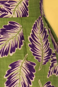 King Louie Suzette Dominica Plooirok In Woodbine Groen><noscript><img width=