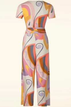 Zilch Thalia Jumpsuit In Sixties Lavendel>Vrouwen Playsuits & Jumpsuits