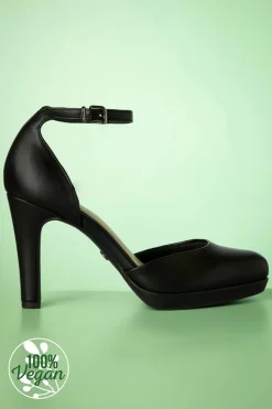 Tamaris Tiffany Classy Pumps In Matzwart>Vrouwen Pumps