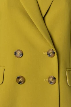 King Louie Tina Simonet Blazer In Sulphur Geel><noscript><img width=