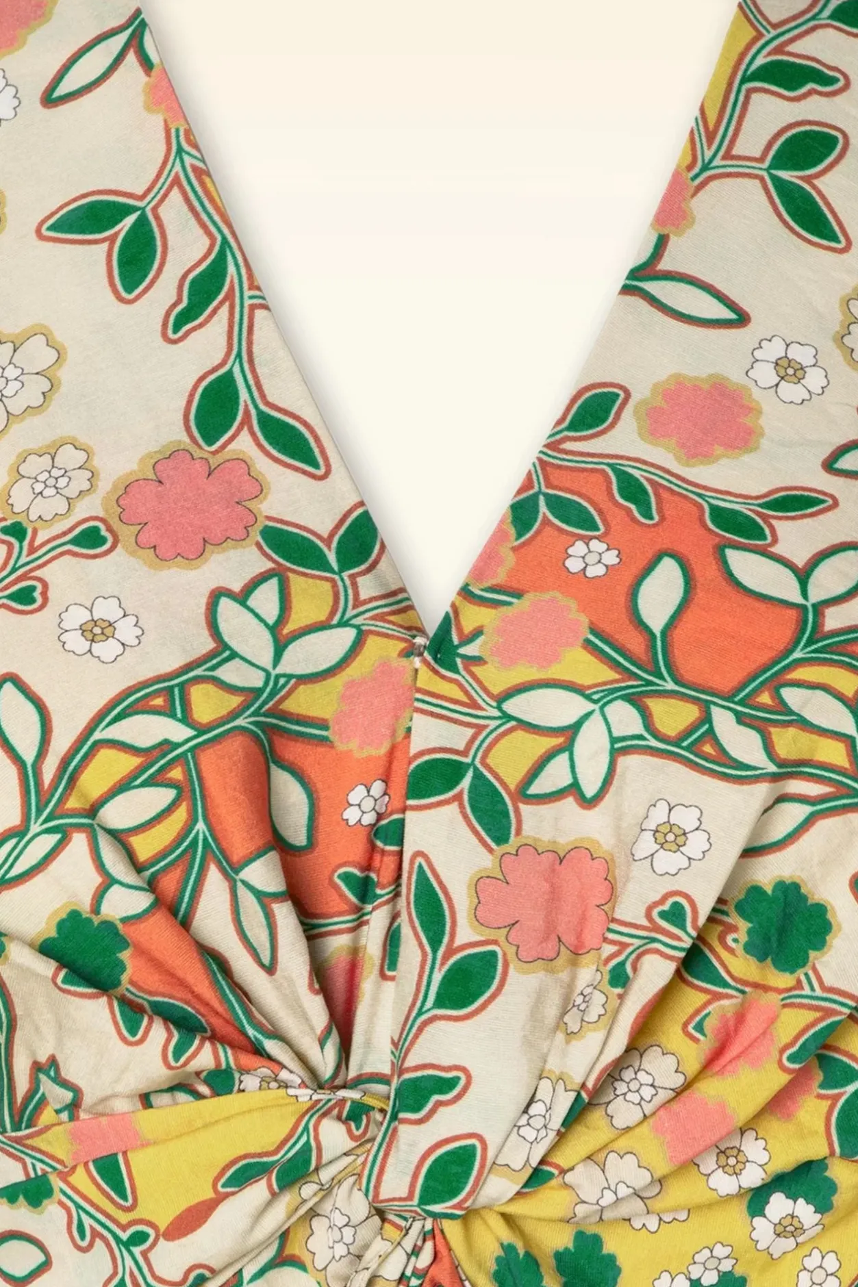 Topvintage Boutique Collection Topvintage Exclusive ~ Phoebe Maxi Jurk In Multi>Vrouwen Plus Size Jurken