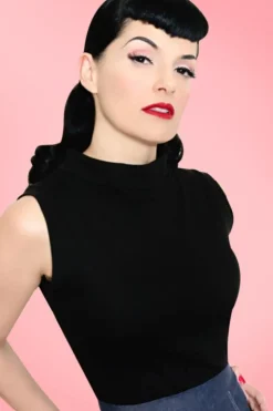 Heart of Haute Trixie-Topje In Zwart><noscript><img width=