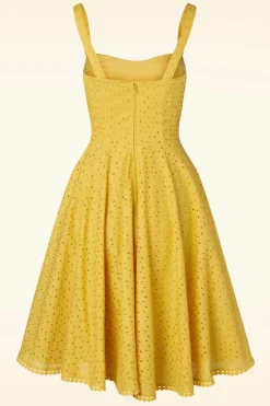 Timeless Valerie Swing Jurk In Mosterd><noscript><img width=