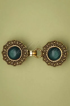 Urban Hippies Vestclips In Goud En Dennenhout>Vrouwen Sieraden