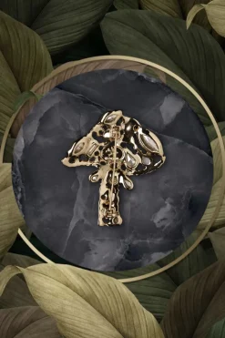 Erstwilder Well Spotted Stone Set Crystal Broche><noscript><img width=