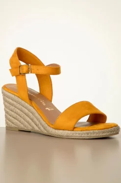 Tamaris Winnie Sleehakken In Mango>Vrouwen Sandalen