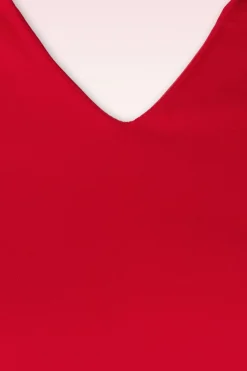 Banned Retro Wonder Fit And Flare Swing Jurk In Rood><noscript><img width=